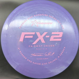 Prodigy Fairway Driver Purple Pink Stamp 171g FX2, 500 Plastic, Thomas Gilbert, 2022 Signature Series
