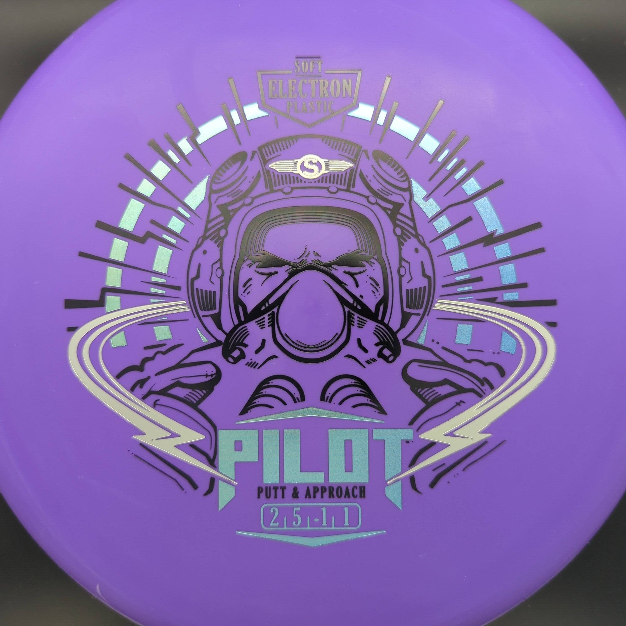 Streamline Fairway Driver Purple Teal Stamp 172g Soft Electron Pilot