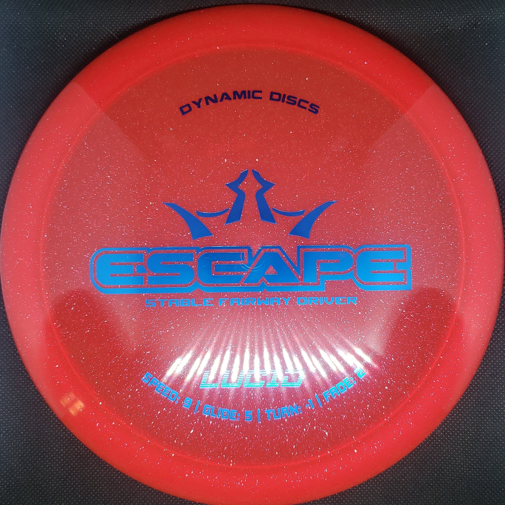 Dynamic Discs Fairway Driver Red Blue Stamp 171g Lucid Escape