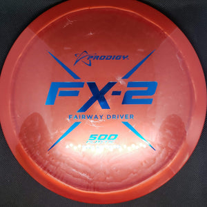 Prodigy Fairway Driver Red Blue Stamp 174g FX2 , 500 Plastic