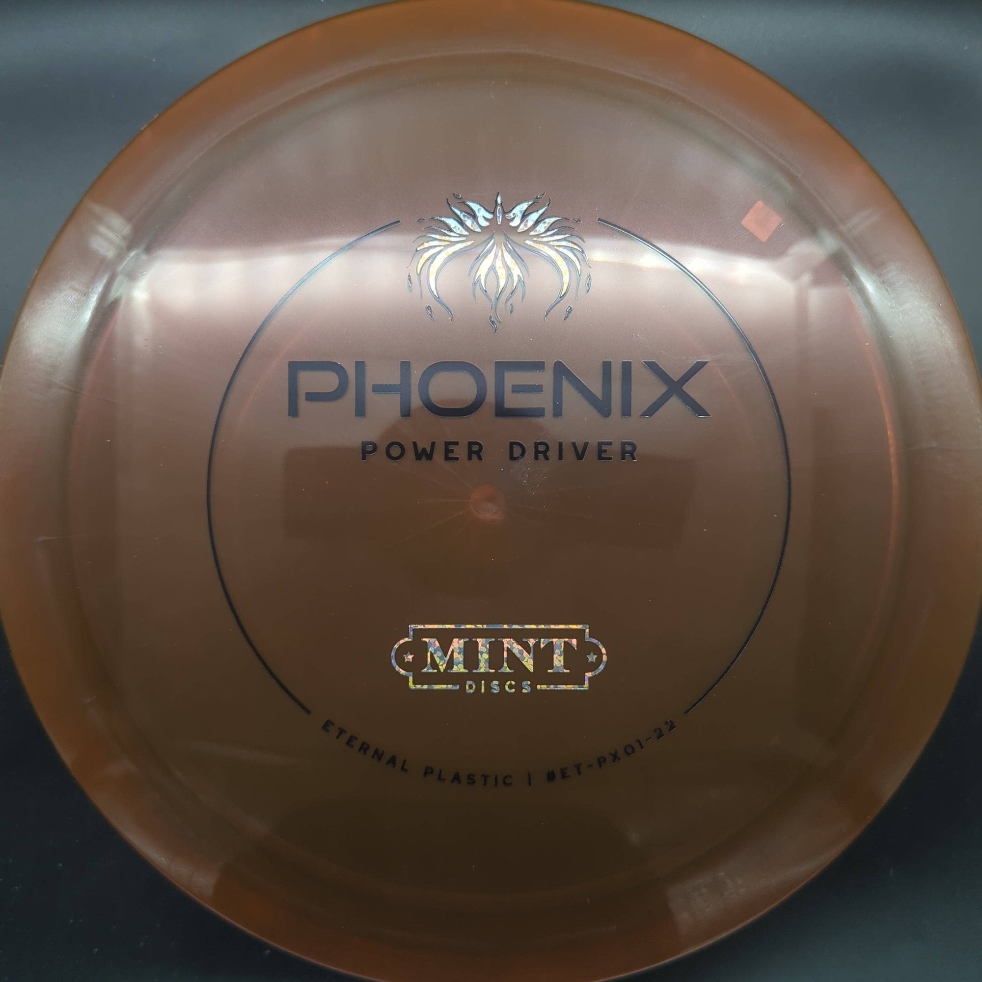 Mint Discs Fairway Driver Red/Brown Silver Stamp 171g Phoenix - Eternal Plastic