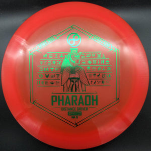 Infinite Discs Fairway Driver Red Green Stamp 175g Pharaoh, Luster C-Blend