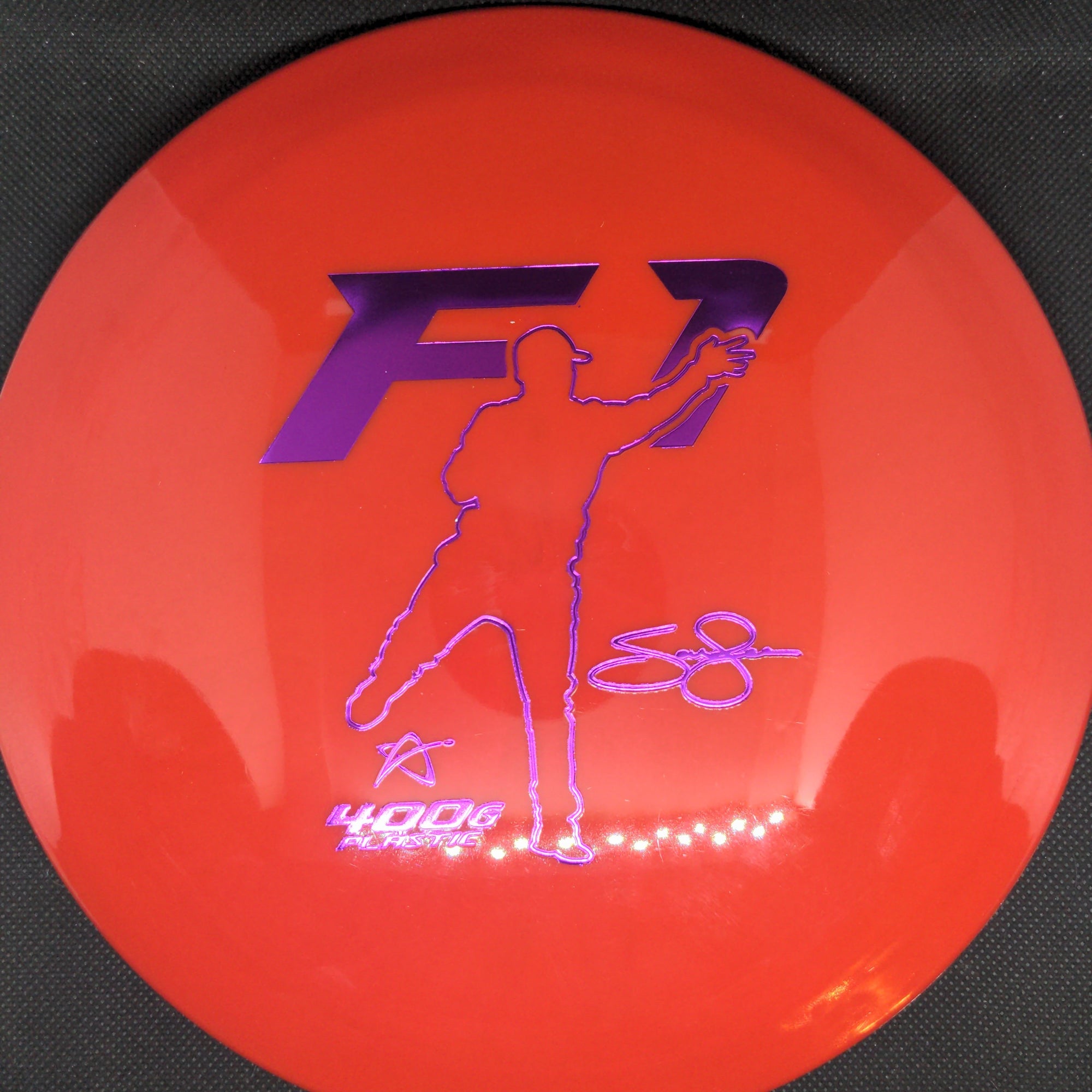 Prodigy Fairway Driver Red Purple Stamp 172g F1 400G Plastic, Sam Lee 2021, Signature Series
