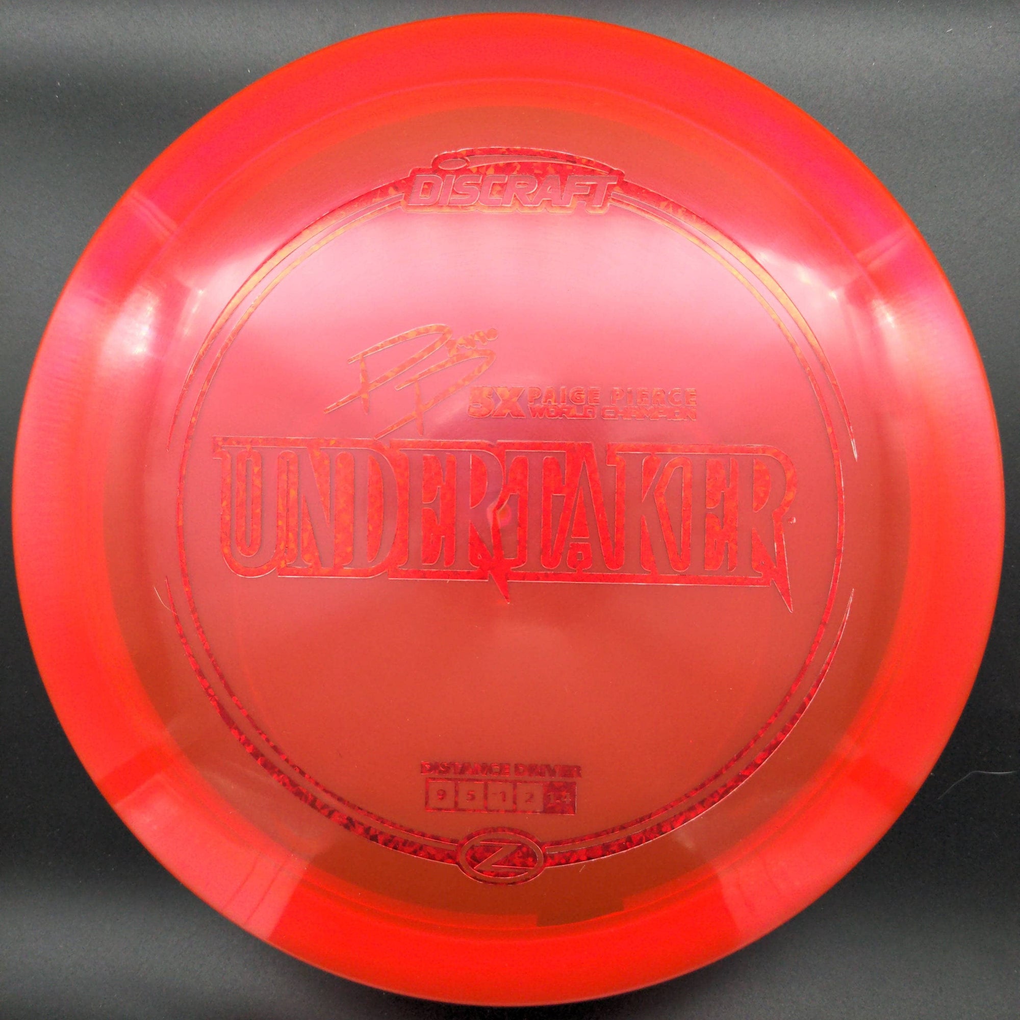 Discraft Fairway Driver Red Red Stamp 174g Undertaker, Paige Pierce, Z Line