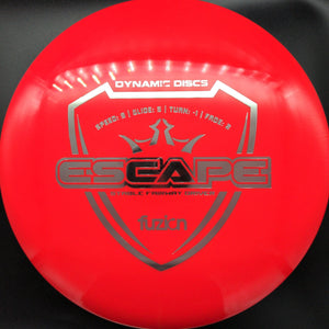 Dynamic Discs Fairway Driver Red Silver Stamp 175g Escape, Fuzion