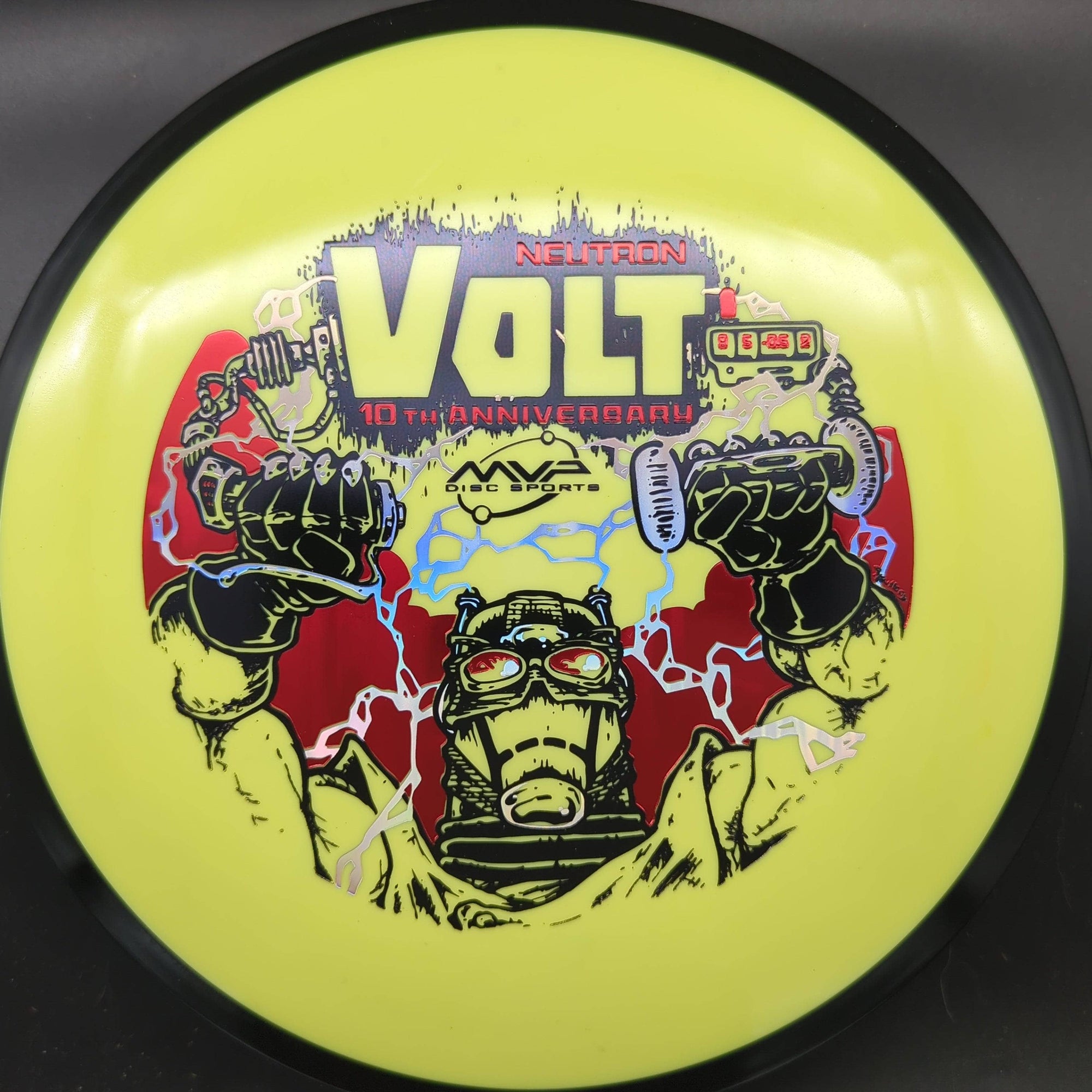 MVP Fairway Driver Yellow 172g Volt, Neutron, 10th Anniversary, Skullboy Artwork