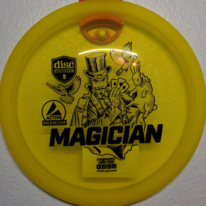 Discmania Fairway Driver Yellow Black Stamp 175g Active Premium Magician
