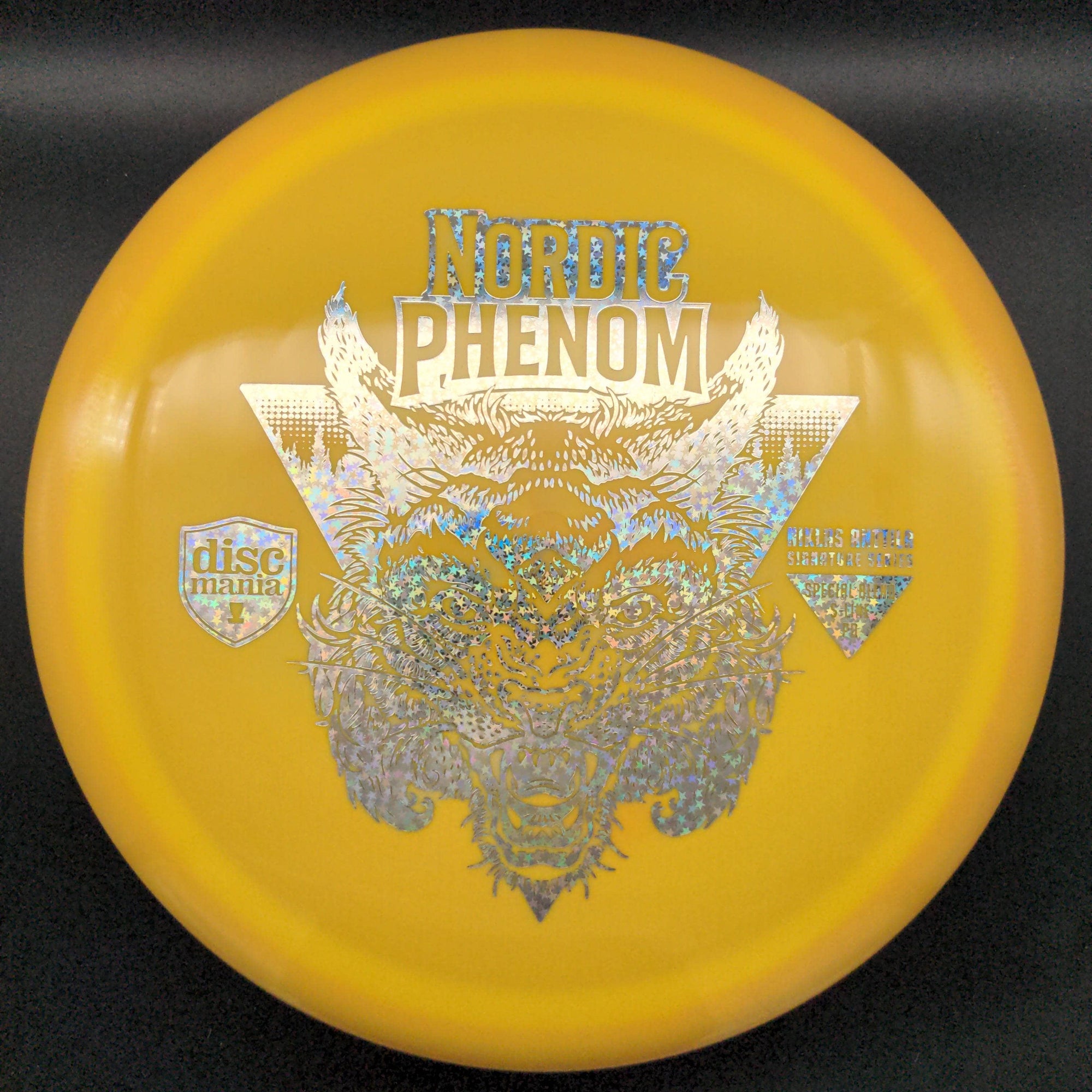 Discmania Fairway Driver Yellow Halo Silver Star Stamp 176g Nordic Phenom, Niklas Anttila Signature Series Special Blend S-Line PD