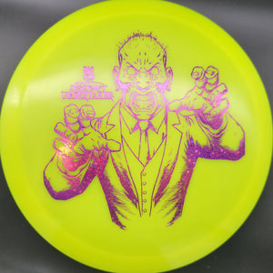 Discraft Fairway Driver Yellow Purple Shimmer Stamp 174g Big Z Undertaker