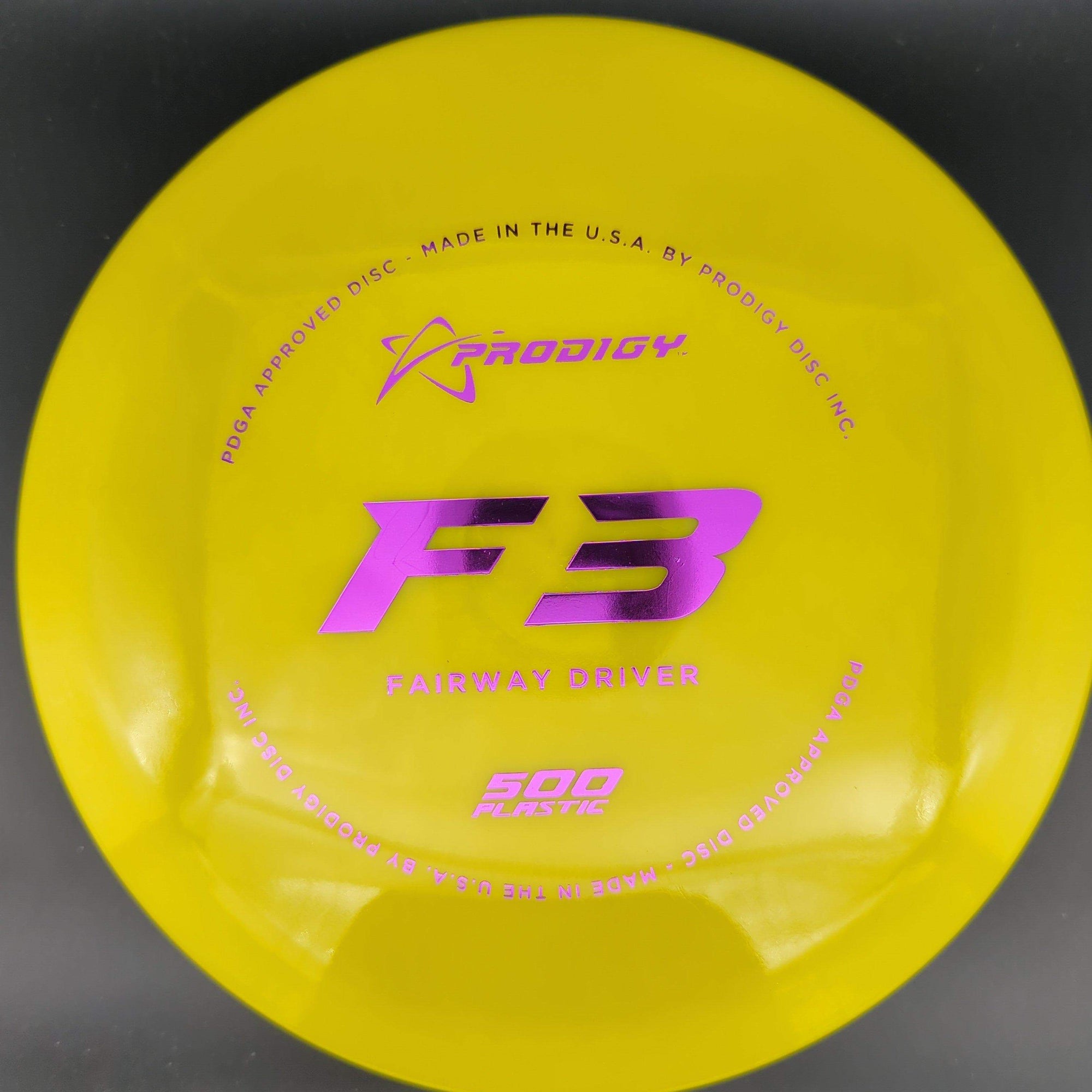 Prodigy Fairway Driver F3, 500 Plastic