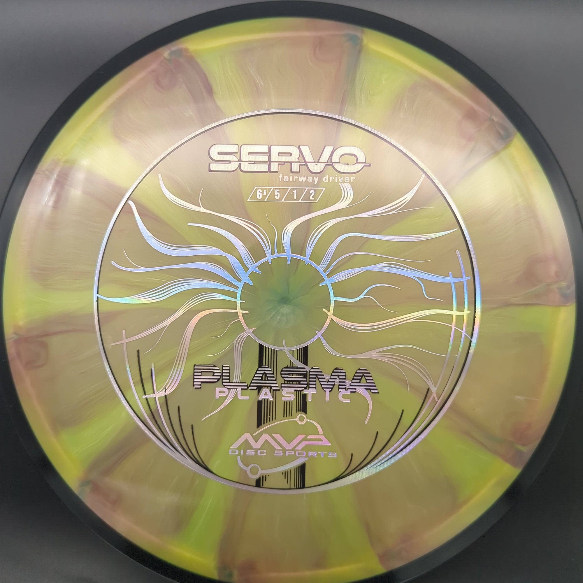 MVP Fairway Driver Yellow/Red 160g Servo, Plasma Plastic