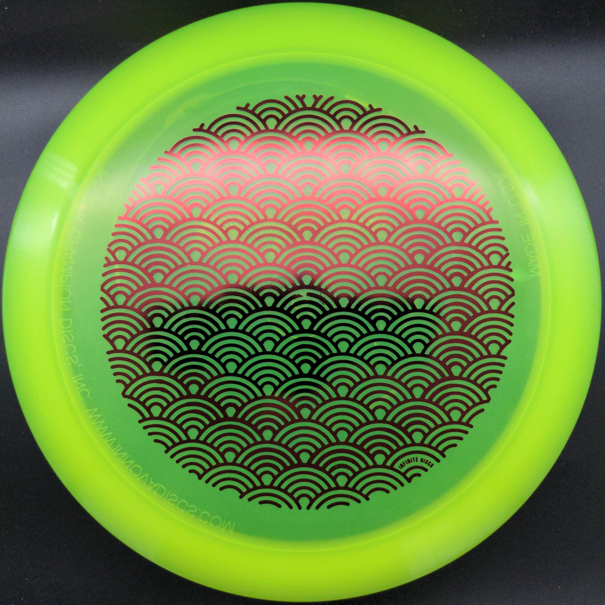 Infinite Discs Fairway Driver Yellow Red Stamp 170 X-Out Dynasty, C-Blend