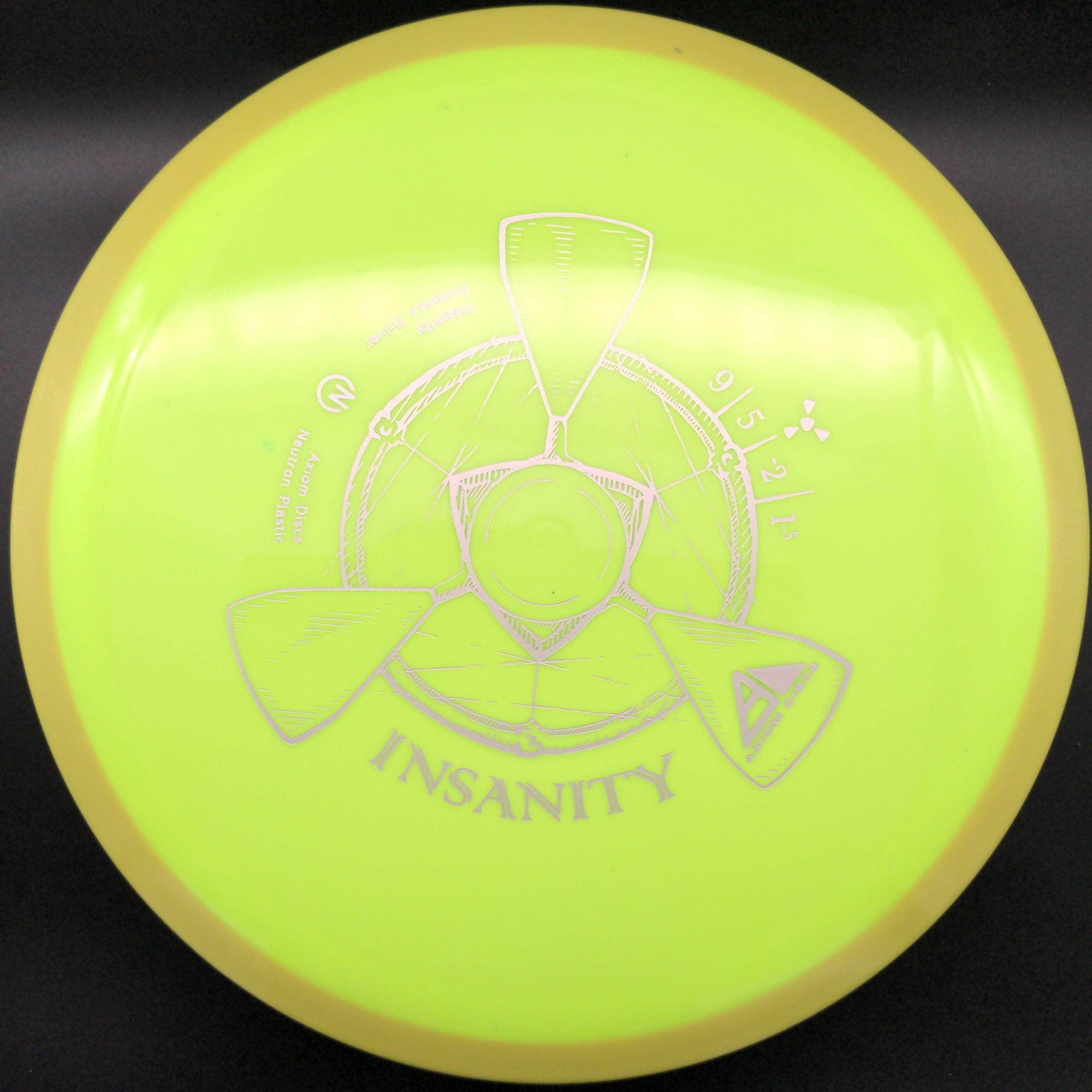 MVP Fairway Driver Yellow Rim Yellow Plate 171g Insanity, Neutron Plastic