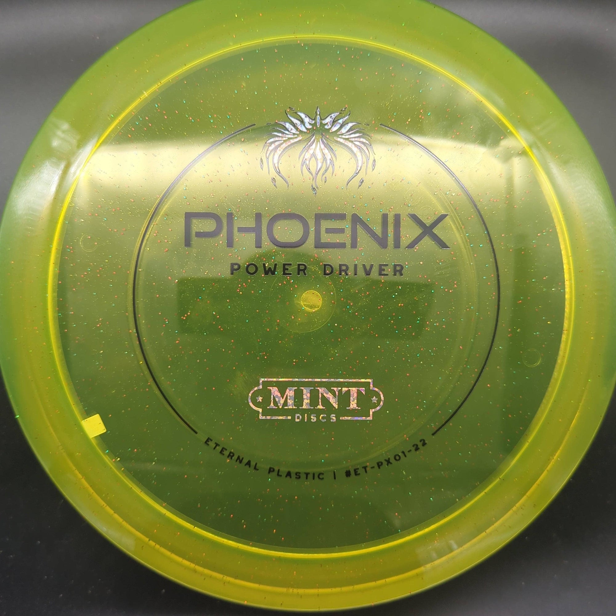 Mint Discs Fairway Driver Yellow Silver Stamp MF 173g Phoenix - Eternal Plastic