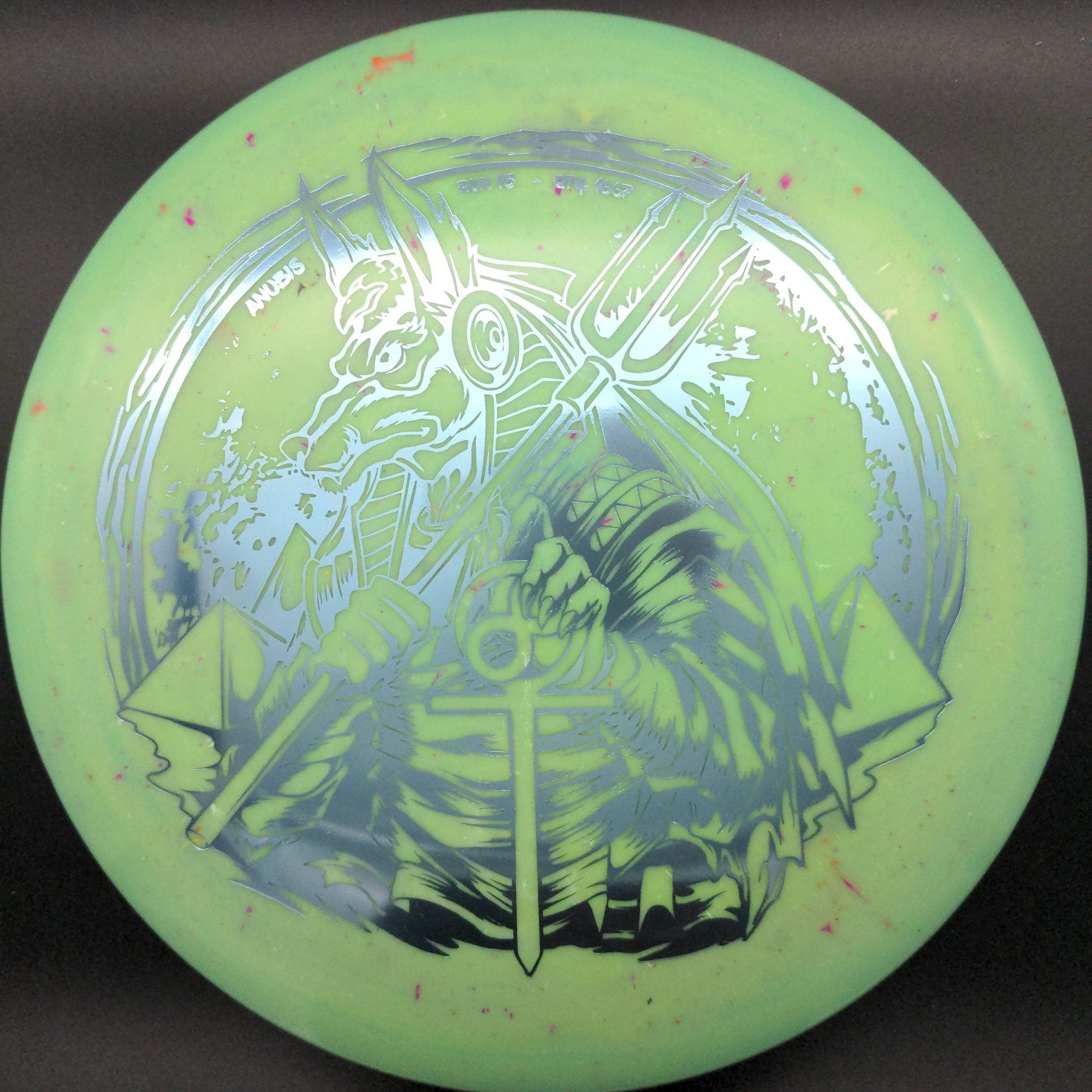 Infinite Discs Mid Range Anubis, Splatter S-Blend Plastic