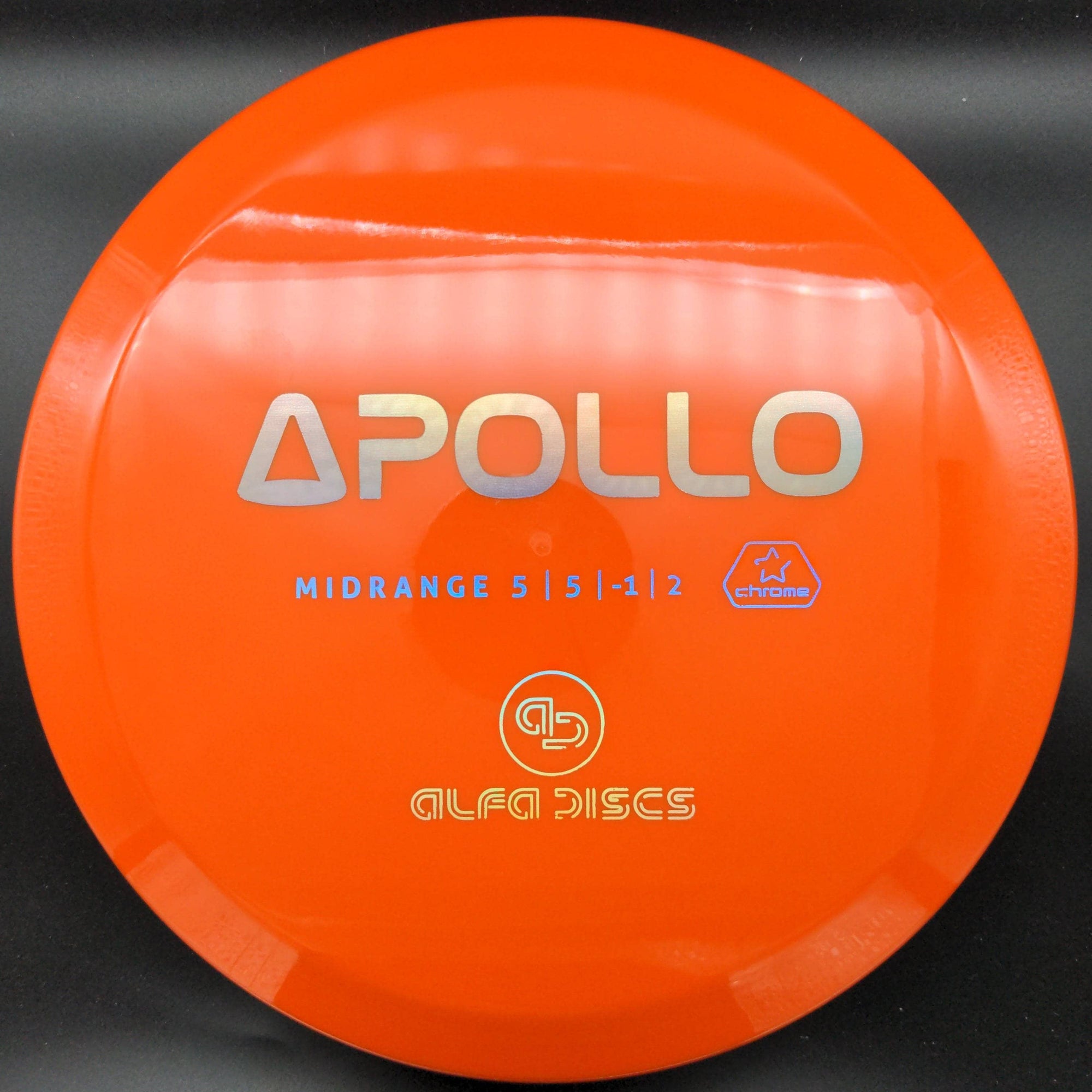 Alfa Discs Mid Range Apollo, Chrome Plastic