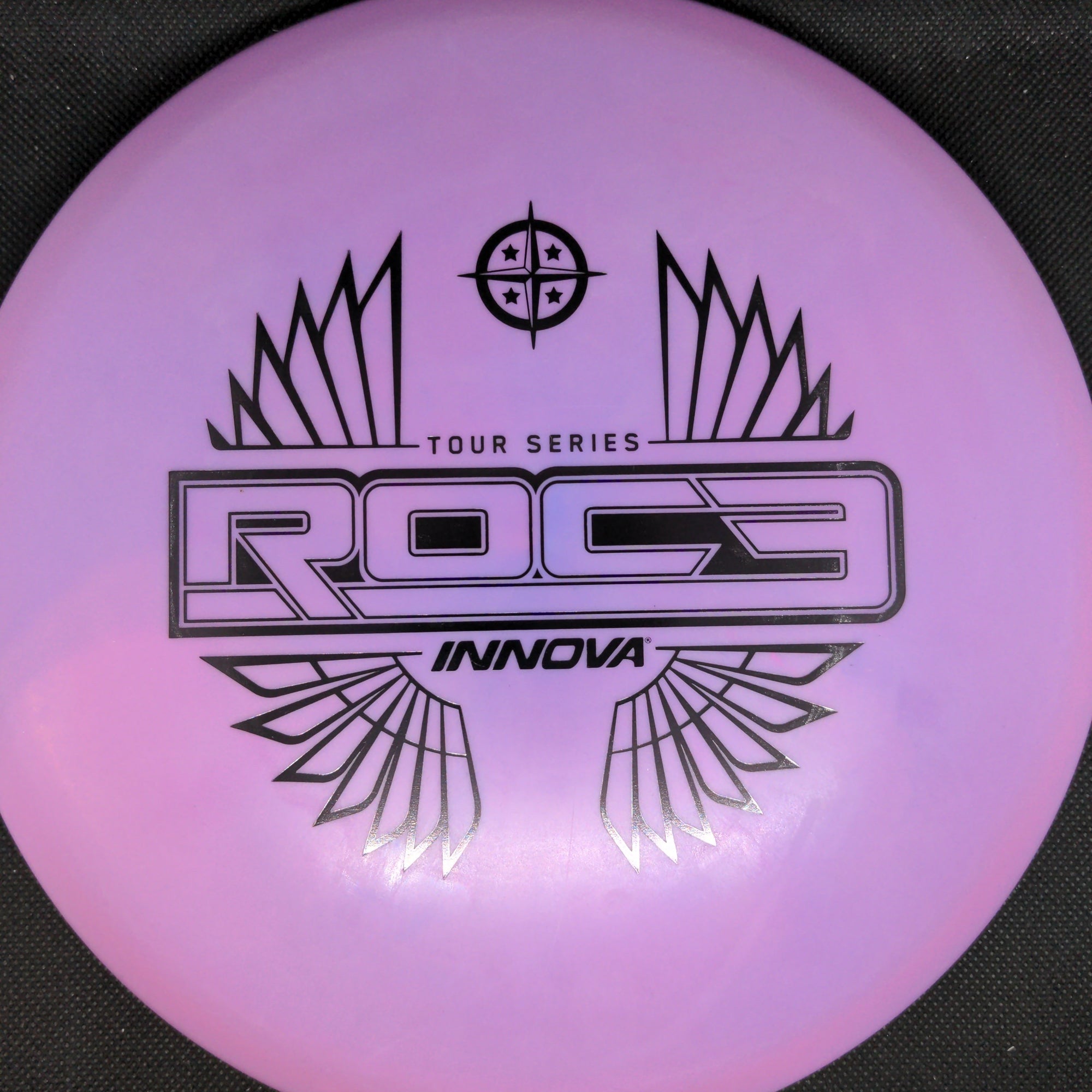 Innova Mid Range Black 1 180g Color Glow Pro Tour Series Roc3
