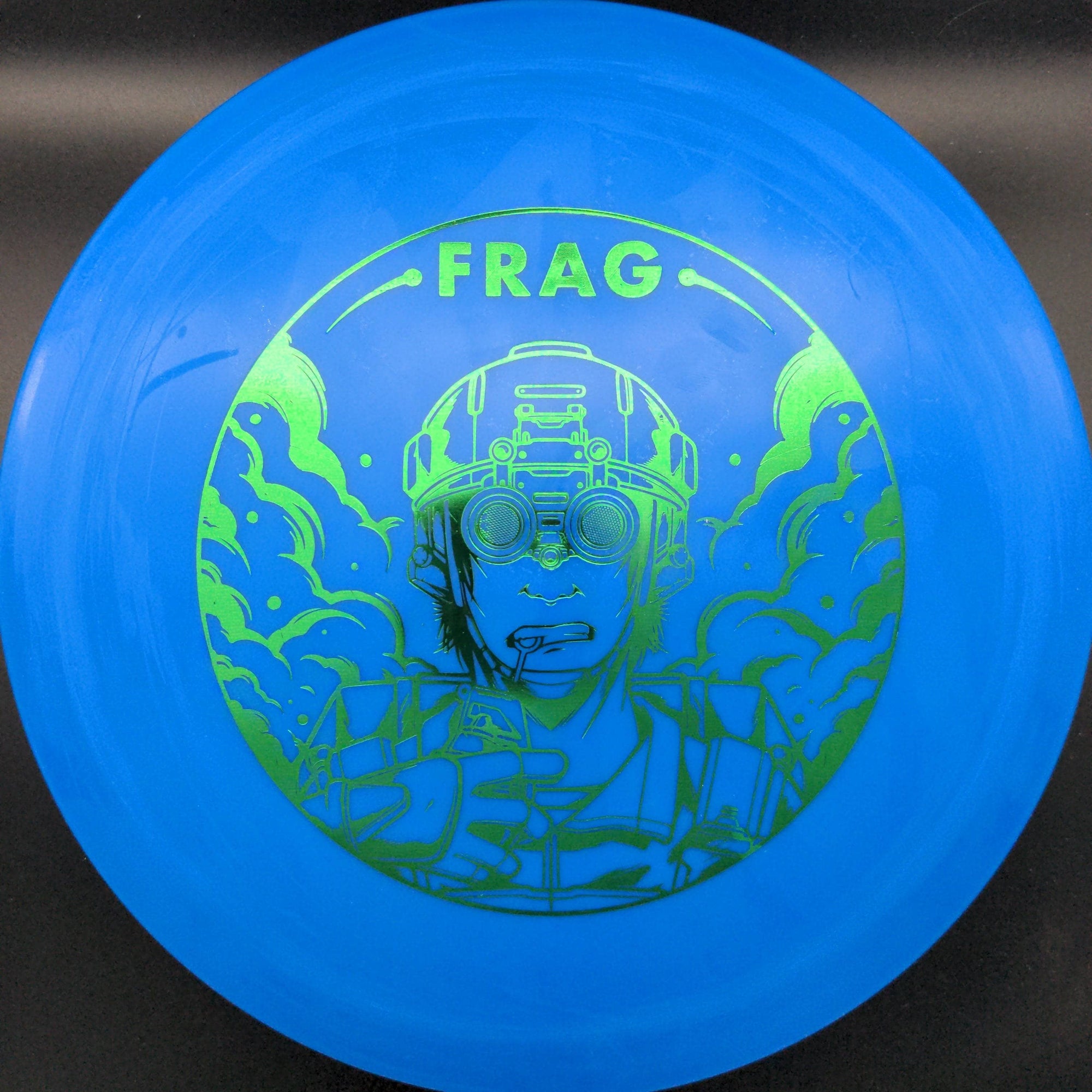 Doomsday Discs Mid Range Blue Green Stamp 174g 2 Frag, C-4 Plastic
