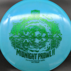 Discmania Mid Range Blue Green Stamp 177g 4 Midnight Prowl 2, Meta Origin, Kyle Kline