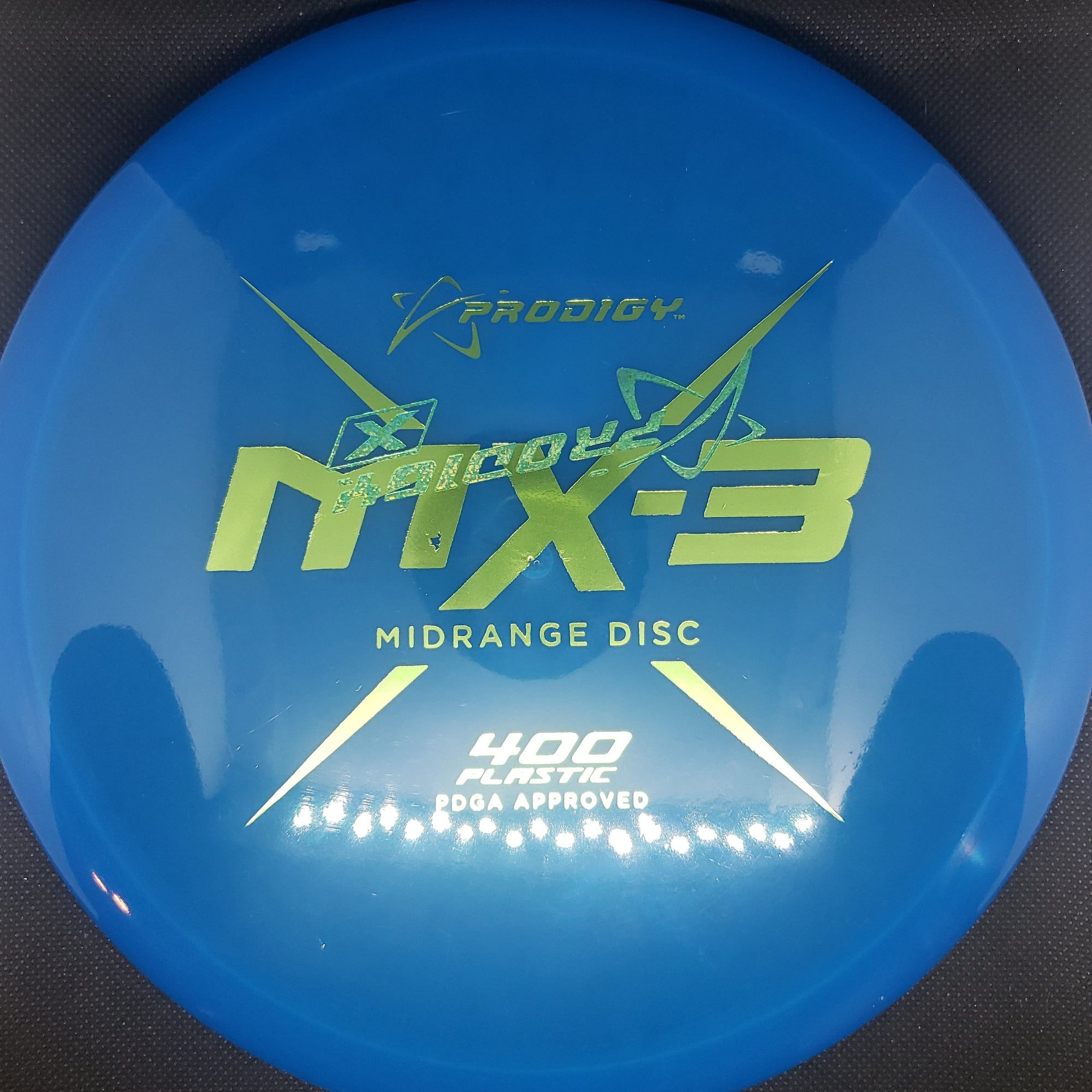 Prodigy Mid Range Blue Green Stamp 178g MX3, 400 Plastic, Factory Second