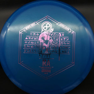 Infinite Discs Mid Range Blue Pink Stamp 180g RA, Luster C-Blend
