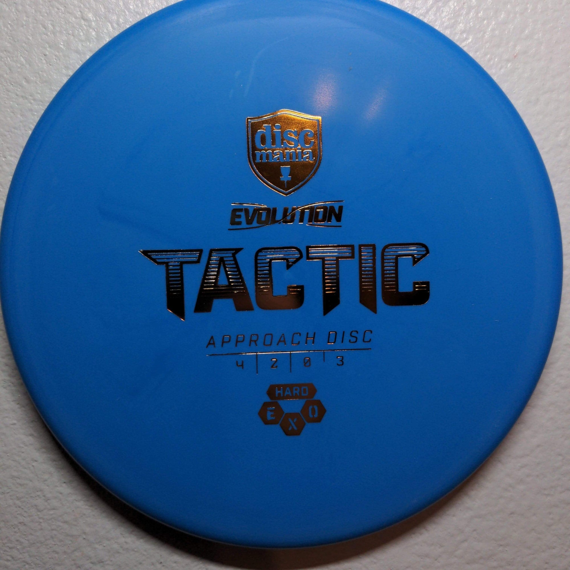 Discmania Mid Range Blue Silver Stamp 173g Hard Exo Tactic