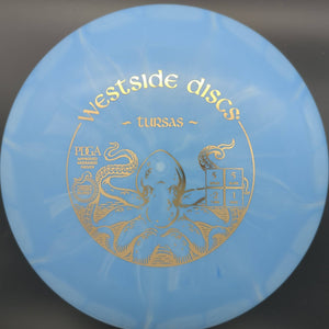 Westside Discs Mid Range Blue Silver Stamp 177g Origio Burst Tursas