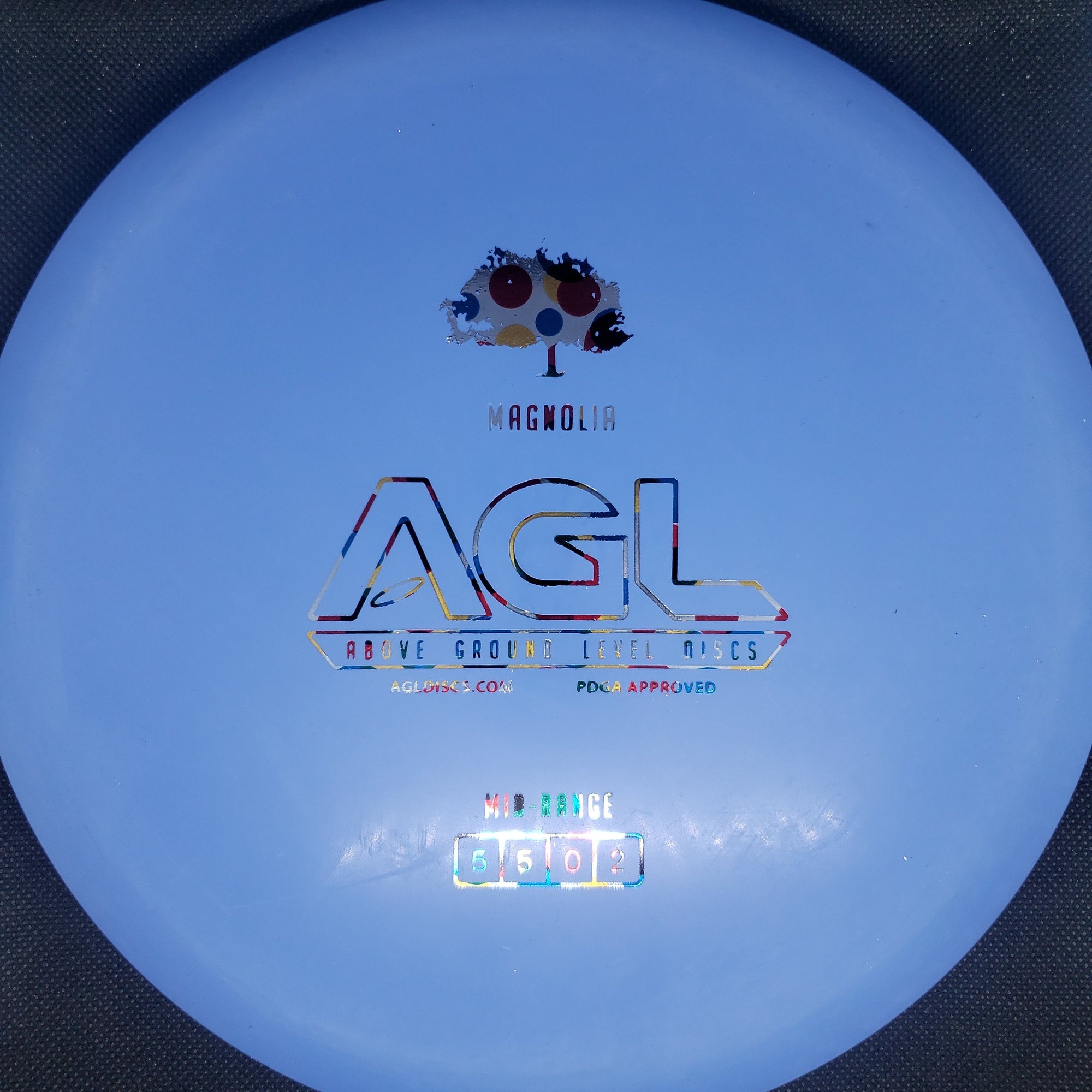 AGL Discs Mid Range Blue Wonder Bread Stamp 179g Woodland Magnolia, AGL Discs