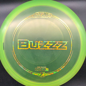 Discraft Mid Range Green Gold Flower Stamp 175g Buzzz, Z Line