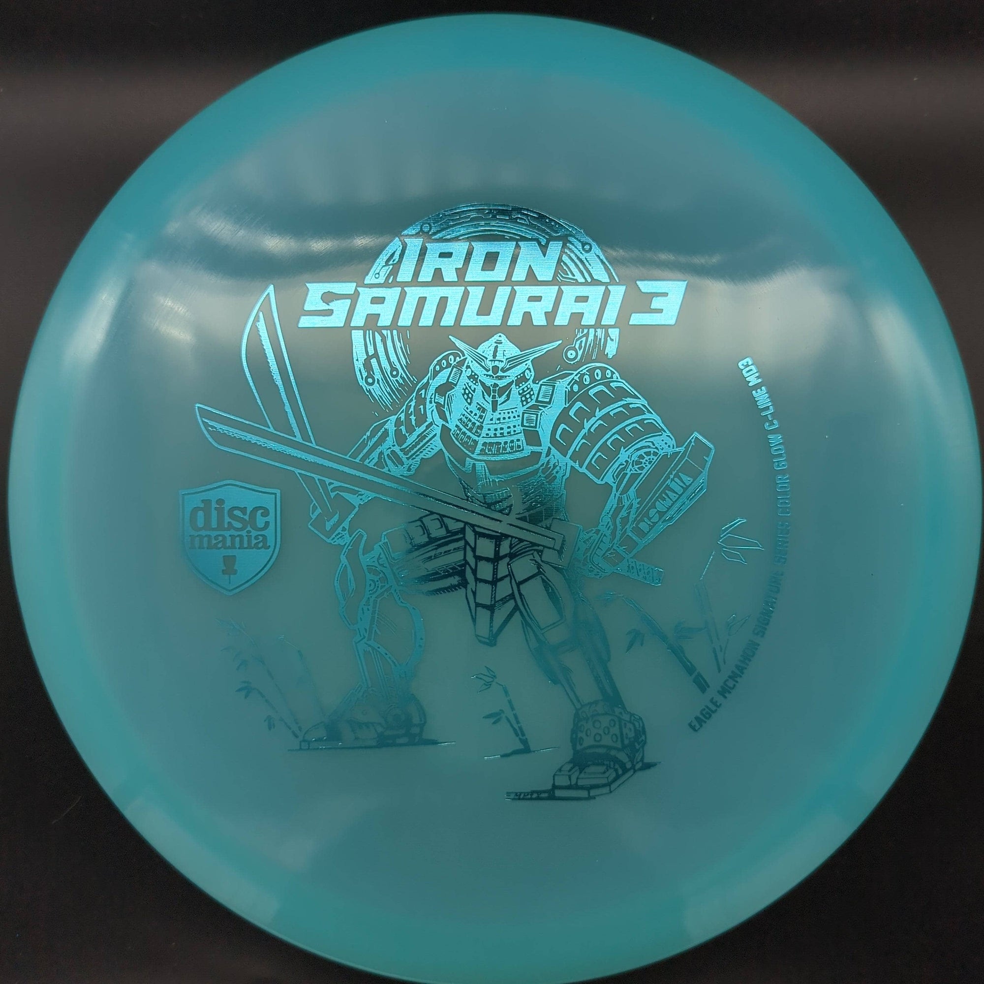 Discmania Mid Range Iron Samurai 3, Eagle McMahon, Signature Series, Color Glow C-line MD3