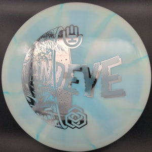 Dynamic Discs Mid Range Light Blue Silver Stamp 177g EMAC Truth, Fuzion Burst, Expand HSCo Stamp