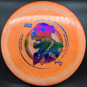 Prodigy Mid Range Light Orange Rainbow Stamp 175g A5, 500 Spectrum, Luke Humphries 2023 Signature Series