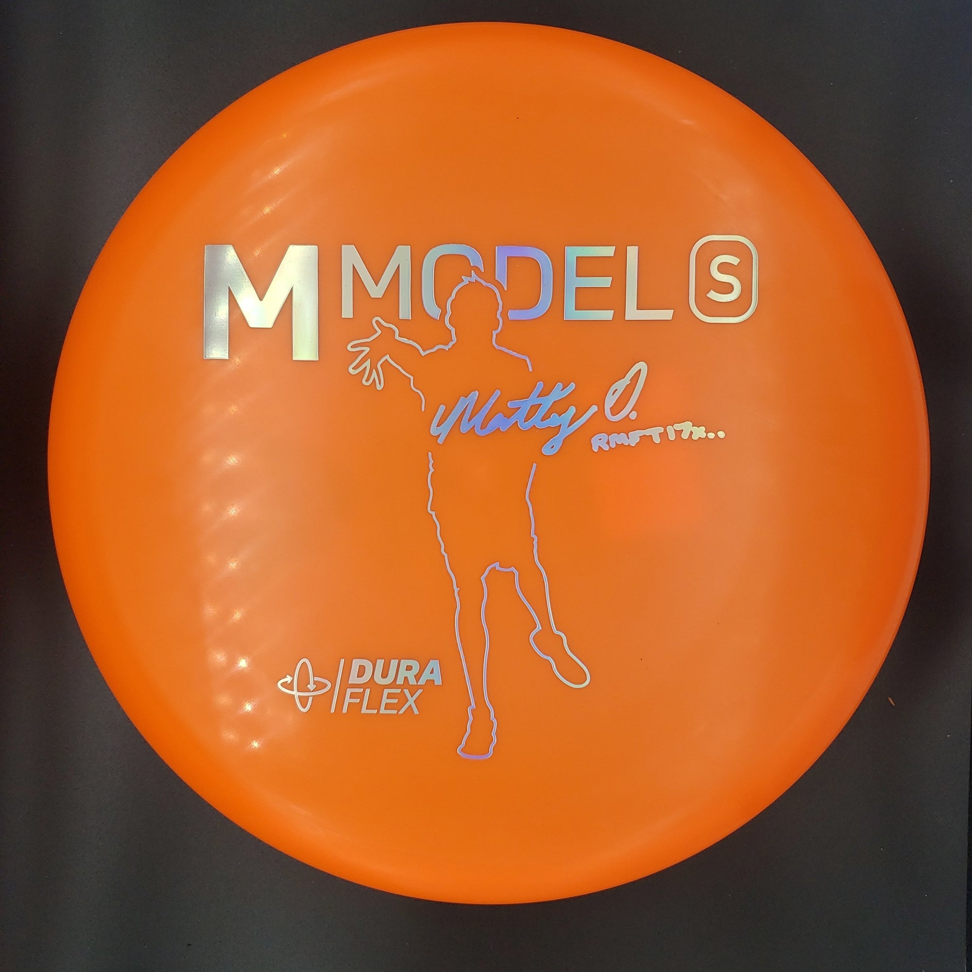 Prodigy Mid Range Orange Holo Foil Stamp 180g M Model S Midrange Matt Orum 2021 Signature Series - DuraFlex Plastic