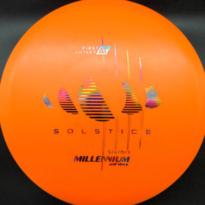 Millennium Discs Mid Range Orange Jellybean Stamp 175g (1.1) Solstice, Delta T