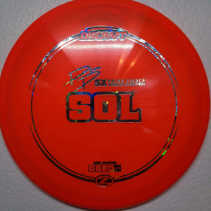 Discraft Mid Range Orange Money Stamp 170.6g Z Line Sol, Paige Pierce, 4/5/-3/0