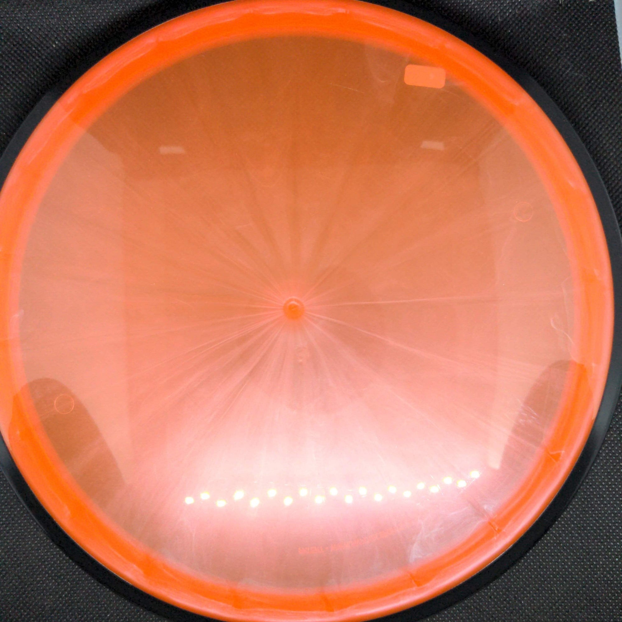 MVP Mid Range Orange/Pink Blank Black Rim 176g Proton Deflector