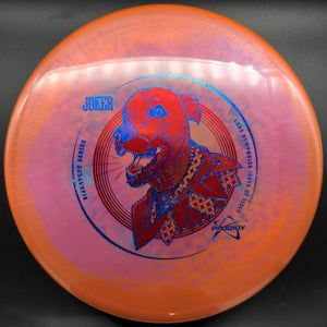 Prodigy Mid Range Orange Red/Blue Stamp 176g A5, 500 Spectrum, Luke Humphries 2023 Signature Series
