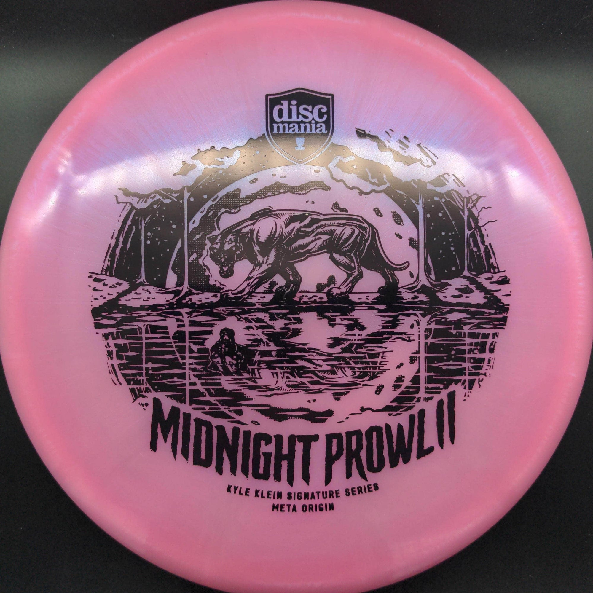 Discmania Mid Range Pink Black Stamp 177g 3 Midnight Prowl 2, Meta Origin, Kyle Kline