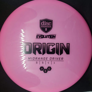 Discmania Mid Range Pink Black Stamp 177g Neo Origin