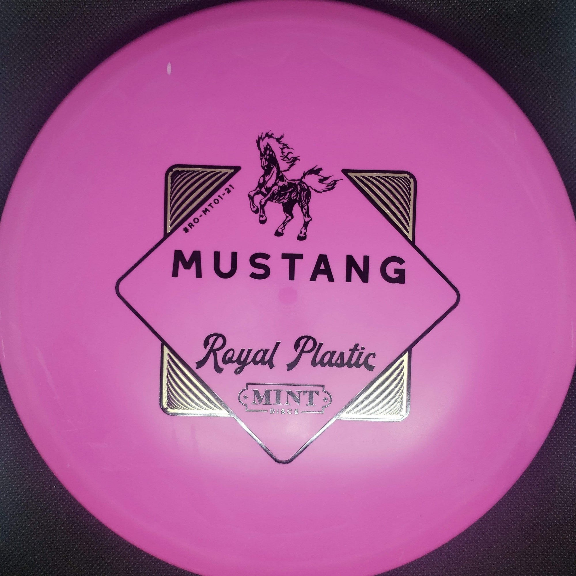 Mint Discs Mid Range Pink Gold Stamp 177g Mustang - Royal Plastic