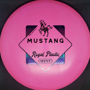 Mint Discs Mid Range Pink Rainbow Stamp 176g Mustang - Royal Plastic