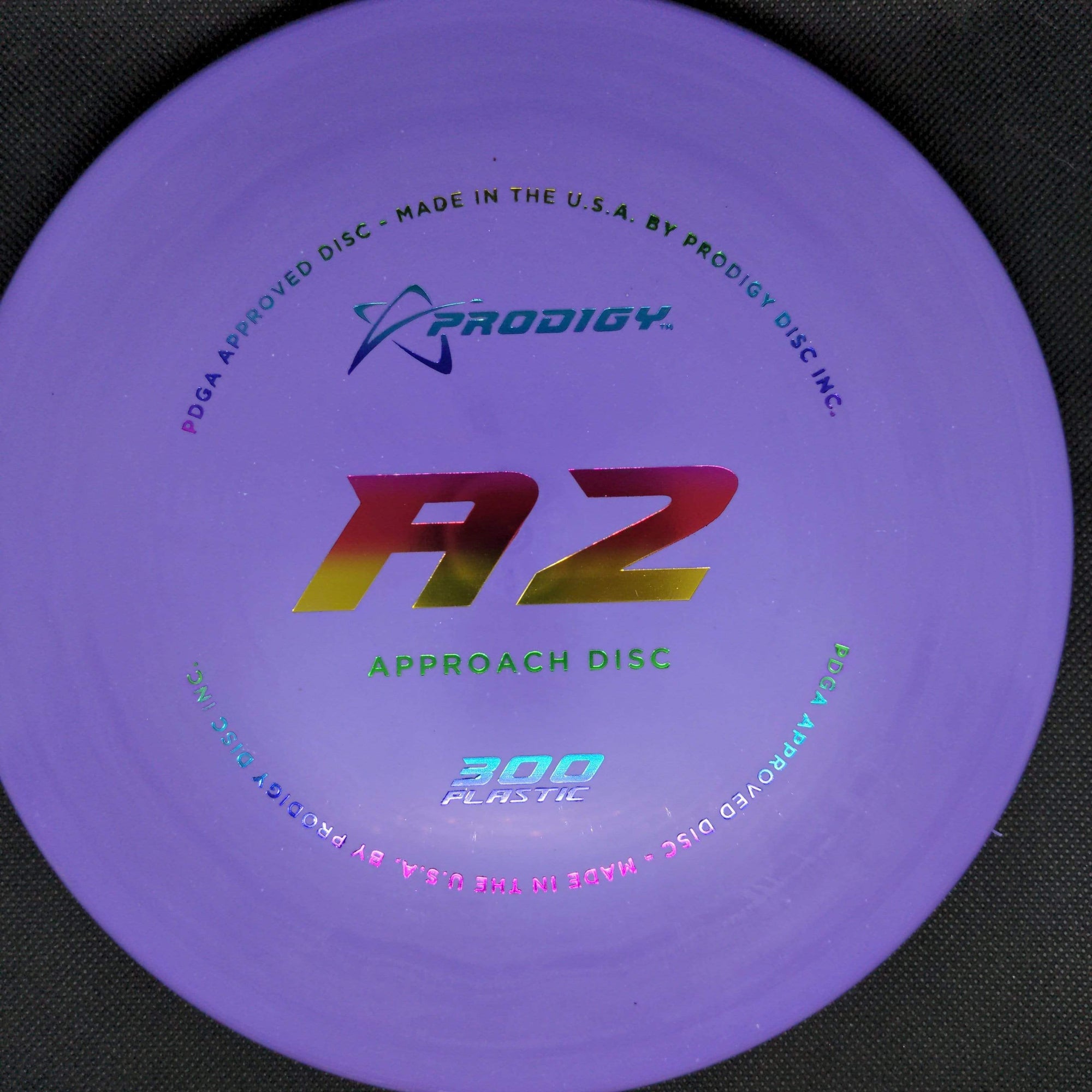 Prodigy Mid Range Purple Rainbow Stamp 174g A2 300 Plastic