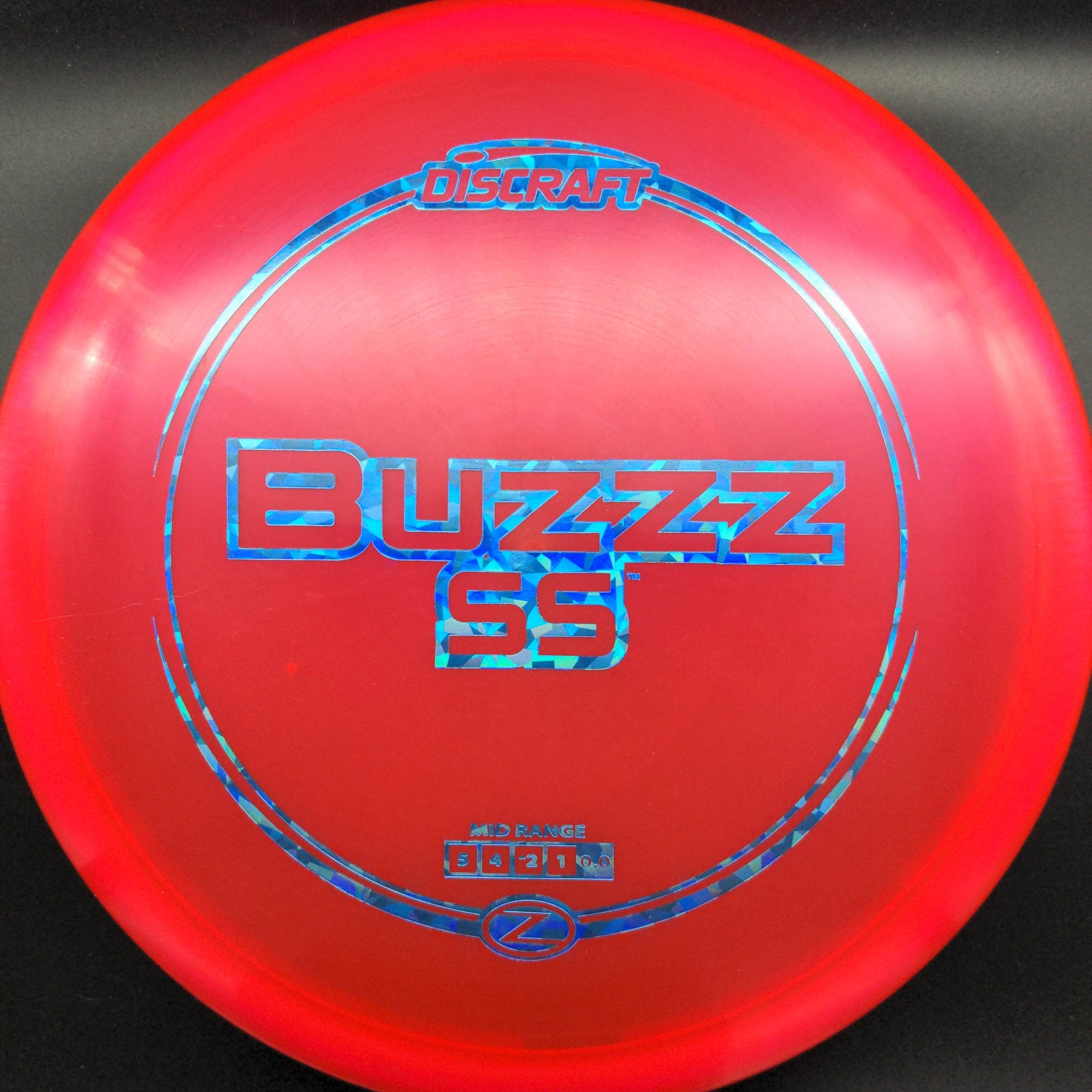 Discraft Mid Range Red Blue Shatter Stamp 177+g Buzzz SS, Z Line