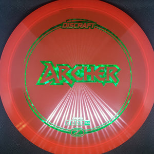 Discraft Mid Range Red Green Shatter Foil Stamp 176g Z Line Archer