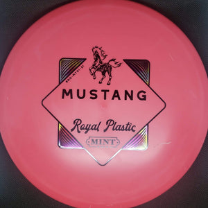 Mint Discs Mid Range Red Rainbow Stamp 176g Mustang - Royal Plastic