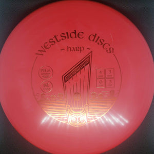 Westside Discs Mid Range Red Red Stamp 174g BT Hard Harp