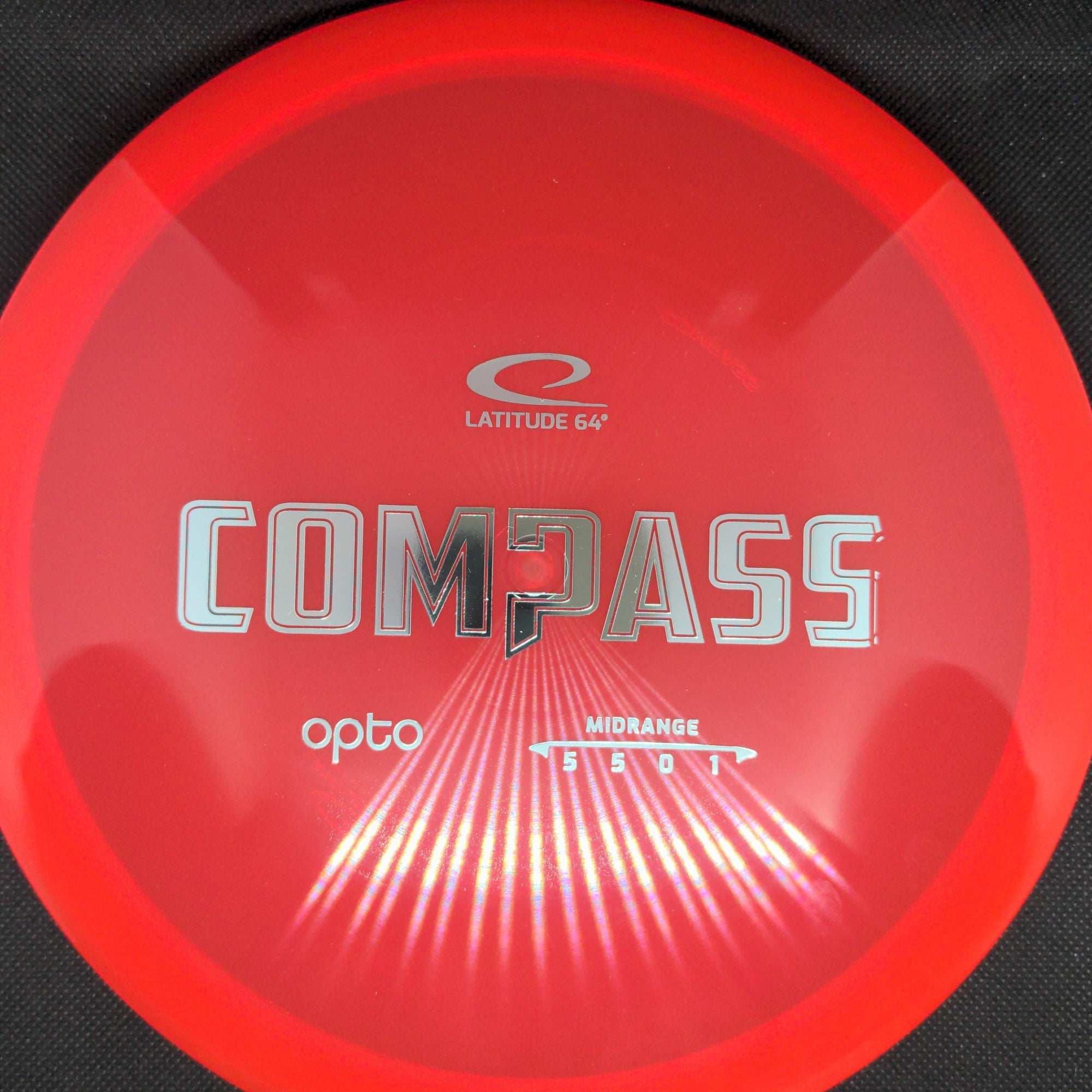 Latitude 64 Mid Range Red Silver Stamp 175g Opto Compass