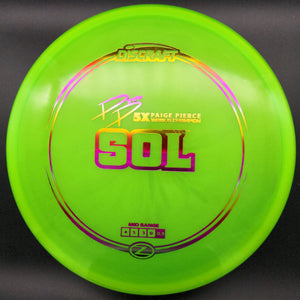 Discraft Mid Range Sol, Z Line, Paige Pierce