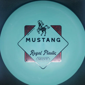 Mint Discs Mid Range Turquise Red Stamp 176g Mustang - Royal Plastic