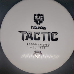 Discmania Mid Range White Black Stamp 175g Hard Exo Tactic